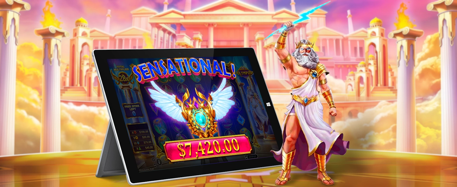 Gates of Olympus Slot Game Interface